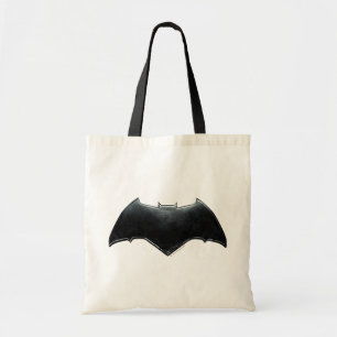 Justice League   Metallic Batman Symbol Tote Bag