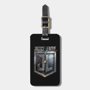 Justice League   Metallic JL Shield Luggage Tag
