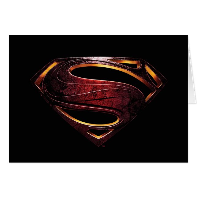 Justice League | Metallic Superman Symbol (Front Horizontal)