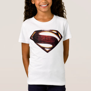 Justice League   Metallic Superman Symbol T-Shirt