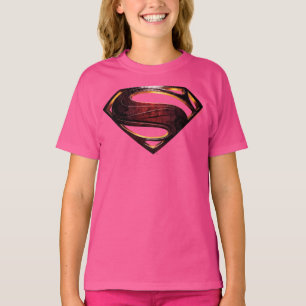 Justice League   Metallic Superman Symbol T-Shirt