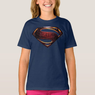 Justice League   Metallic Superman Symbol T-Shirt