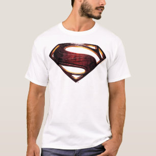 Justice League   Metallic Superman Symbol T-Shirt