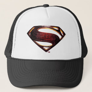 Justice League   Metallic Superman Symbol Trucker Hat
