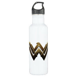 Justice League   Metallic Wonder Woman Symbol 710 Ml Water Bottle