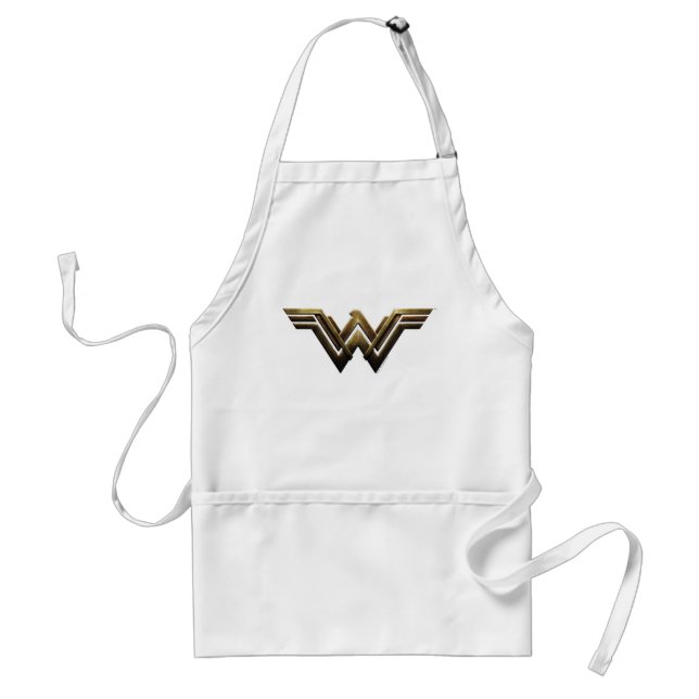 Justice League | Metallic Wonder Woman Symbol Standard Apron (Front)