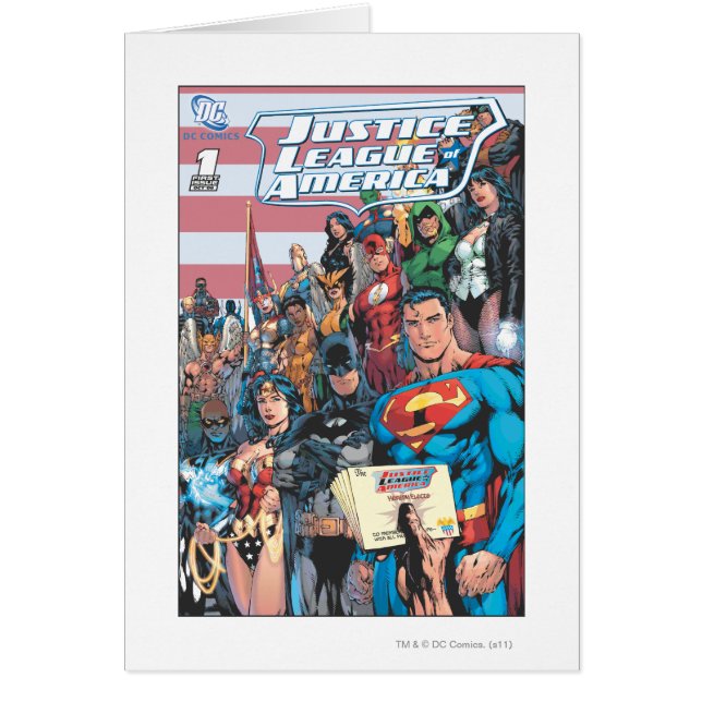 Justice League of America First Issue (Front)