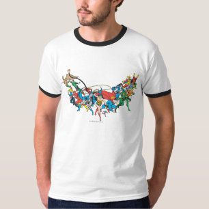 Justice League of America Group 2 T-Shirt
