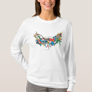 Justice League of America Group 2 T-Shirt