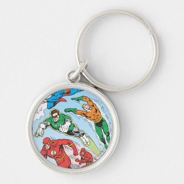 Justice League of America Group 3 Key Ring (Front)
