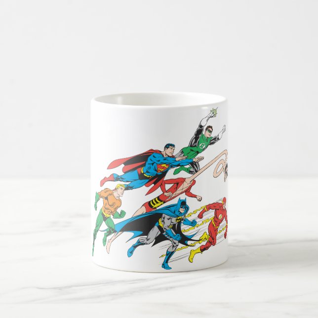 Justice League of America Group 5 Coffee Mug (Center)