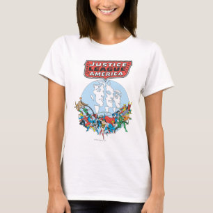 Justice League of America Group T-Shirt