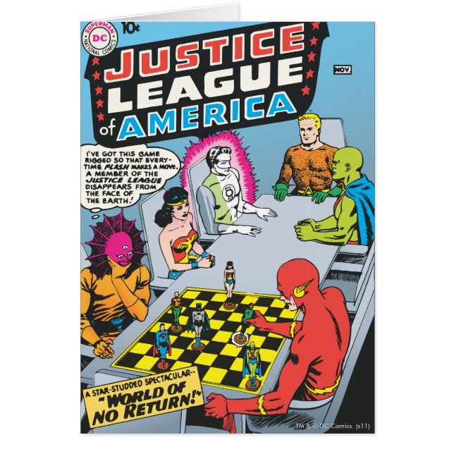 Justice League of America Issue #1 - Nov (Front)