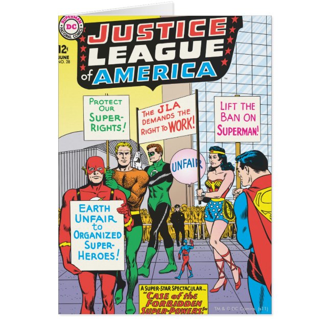 Justice League of America Issue #28 - June (Front)