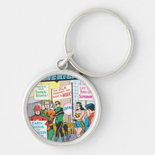 Justice League of America Issue #28 - June Key Ring (Front)