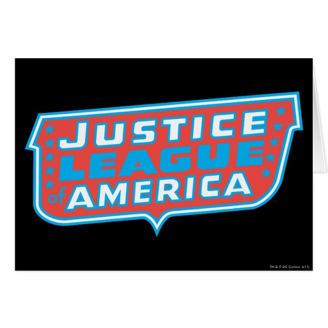 Justice League of America Logo (Front Horizontal)