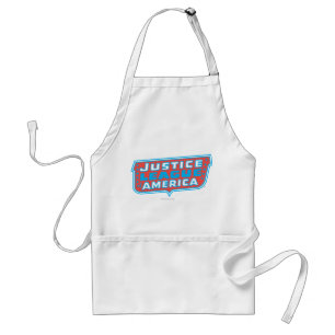 Justice League of America Logo Standard Apron
