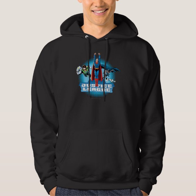 Justice League Power Trio Hoodie (Front)