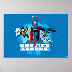 Justice League Power Trio Poster