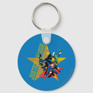 Justice League Star Heroes Key Ring