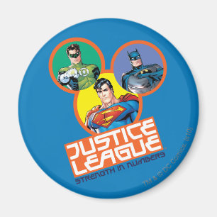 Justice League "Strength in Numbers" Magnet