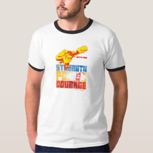 Justice League Strength. Power. Courage. Character T-Shirt