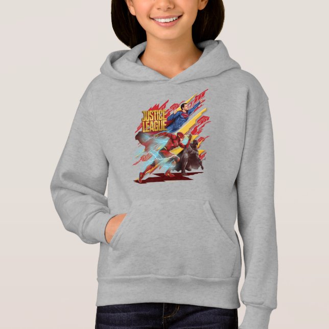 Justice League | Superman, Flash, & Batman Badge (Front)