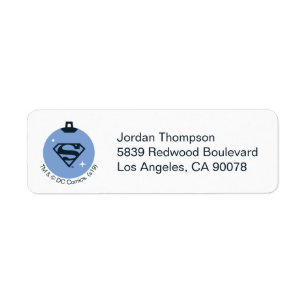Justice League Superman Holiday Bauble
