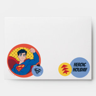 Justice League Superman Holiday Bauble Envelope