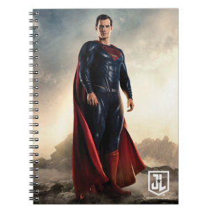 Justice League   Superman On Battlefield Notebook