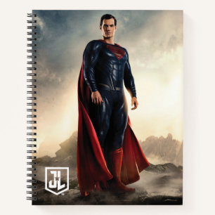 Justice League   Superman On Battlefield Notebook