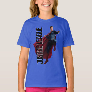 Justice League Superman On Battlefield T-Shirt