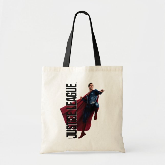 Justice League | Superman On Battlefield Tote Bag (Front)