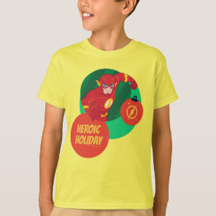 Justice League The Flash Holiday Bauble T-Shirt