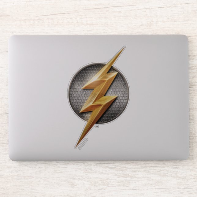 Justice League | The Flash Metallic Bolt Symbol (Computer)