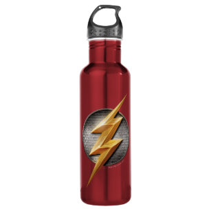 Justice League   The Flash Metallic Bolt Symbol 710 Ml Water Bottle