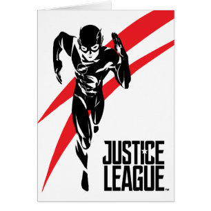 Justice League The Flash Running Noir Pop Art