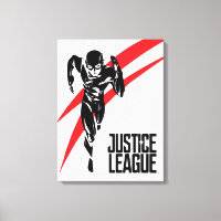 Justice League | The Flash Running Noir Pop Art