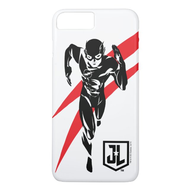 Justice League | The Flash Running Noir Pop Art Case-Mate iPhone Case (Back)