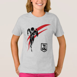 Justice League   The Flash Running Noir Pop Art T-Shirt