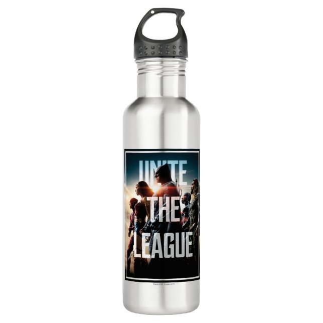 Justice League | Unite The League 710 Ml Water Bottle (Front)