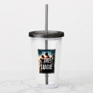 Justice League   Unite The League Acrylic Tumbler