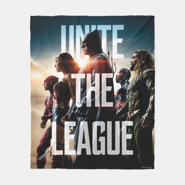 Justice League | Unite The League Fleece Blanket (Front)