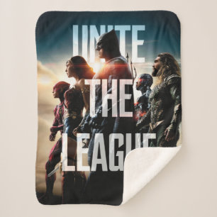 Justice League   Unite The League Sherpa Blanket