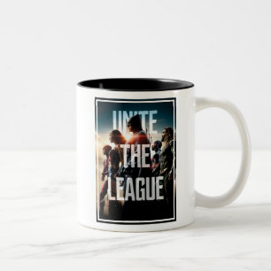 Justice League   Unite The League Two-Tone Coffee Mug