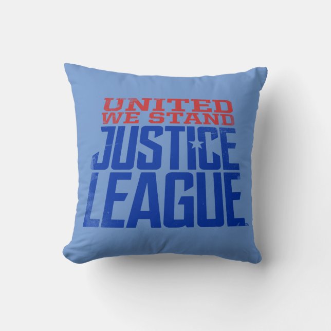 Justice League | United We Stand Graphic Cushion (Front)