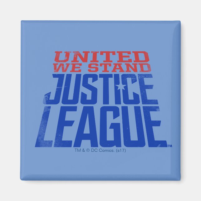Justice League | United We Stand Graphic Magnet (Front)