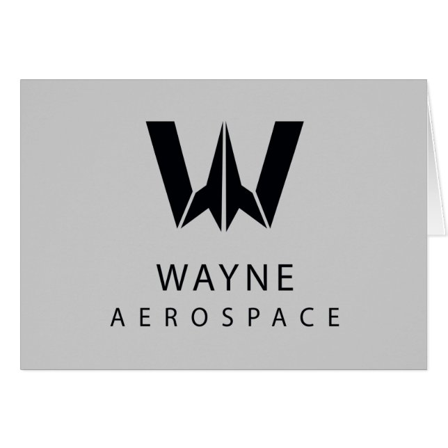Justice League | Wayne Aerospace Logo (Front Horizontal)