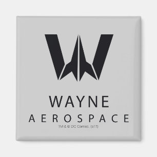 Justice League   Wayne Aerospace Logo Magnet