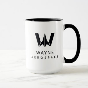 Justice League   Wayne Aerospace Logo Mug